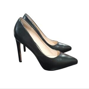 [H136] Nine West Black Pointy Toe 6" Stilettos Heels, Size 8